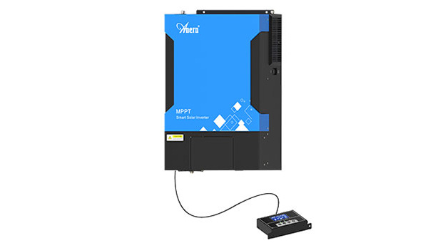 Vantaggi dell'inverter solare ibrido LCD rimovibile 3.6KW-6.2KW