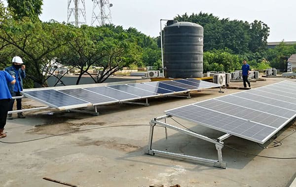 Progetto alberghiero 30kw in Indonesia