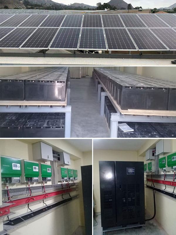 180kw Large-scale Off-grid Solar Generation System in Peru