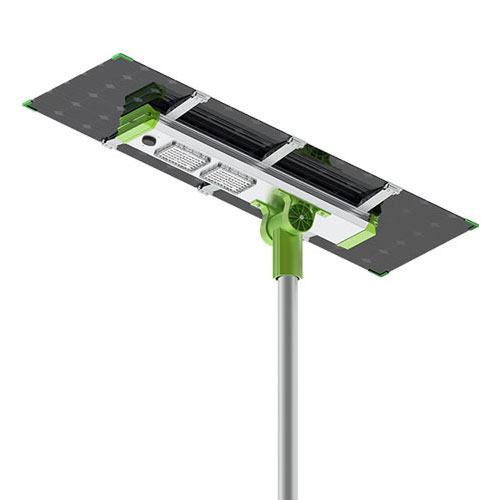 150w 200w double sided panel split solar street lightslx 1