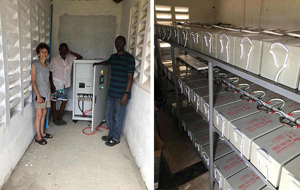 Sistema di alimentazione a batteria da 50kw installato in Tanzania