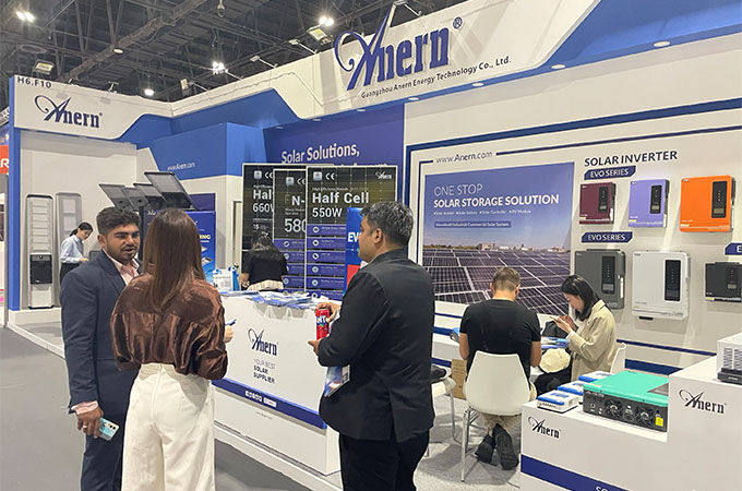 Anern ha preso parte alla mostra di elettricità del medio oriente di alto profilo (MEE)