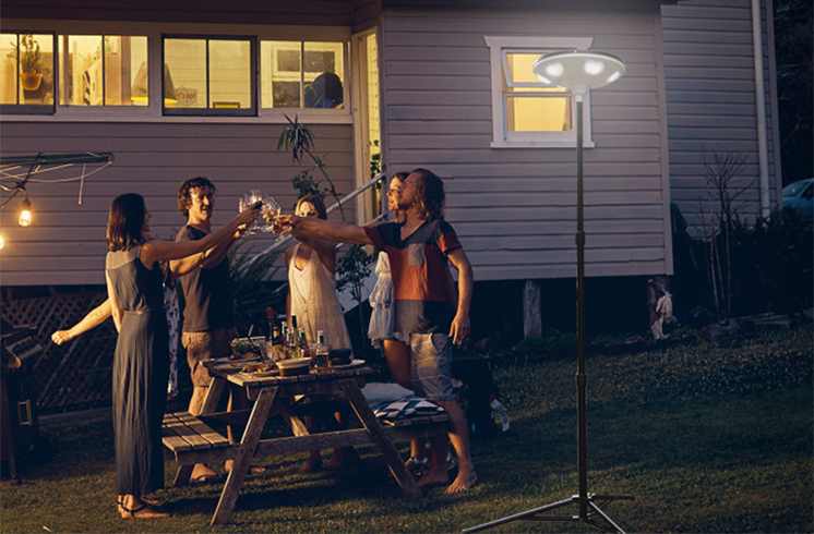 Natura notturna: produttore di luci da giardino solari per camper e dolcetti