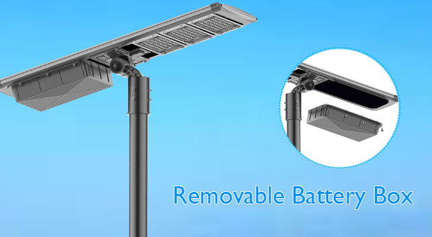 Vantaggi dell'iluminazione pubblica solare ANERN 120W