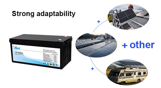 Vantaggi della batteria al litio serie AN-LFP 12.8 v200ah