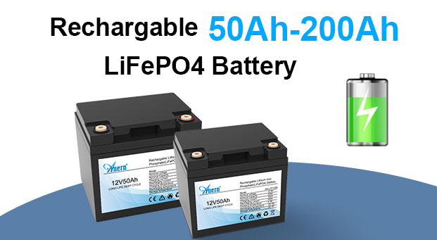 Vantaggi della batteria al litio serie AN-LFP 12.8 v50ah