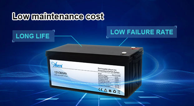 Vantaggi della batteria al litio serie AN-LFP 12.8V 300AH