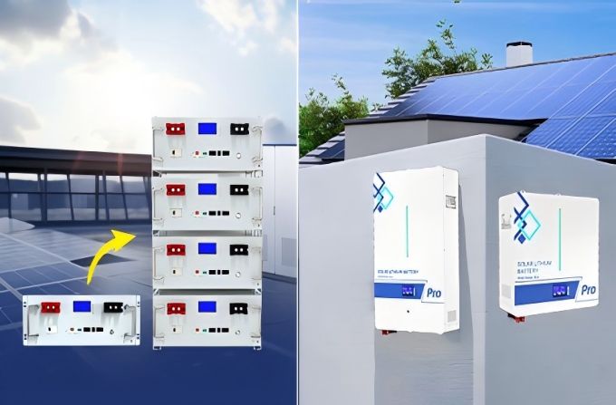 Esplorazione di diversi tipi di batterie solari al litio