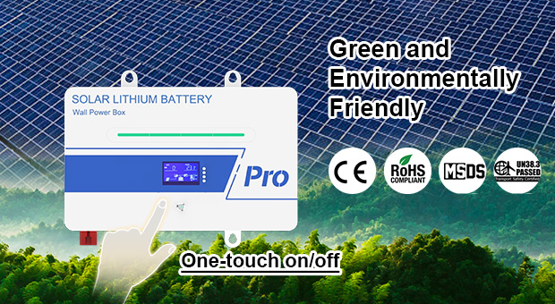 Vantaggi della batteria al litio a parete AN-LPB-Npro Series 24 v100ah