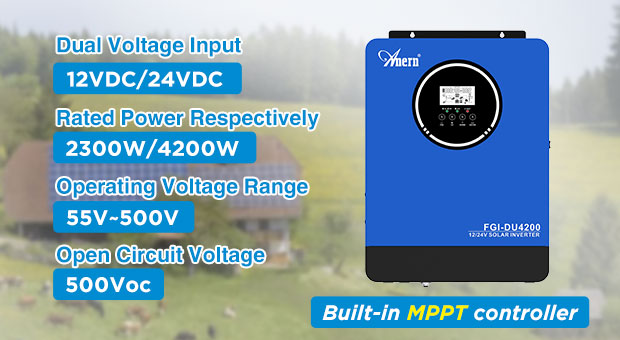 Vantaggi dell'inverter solare serie AN-FGI-DU4200 AN-FGI-DU4200