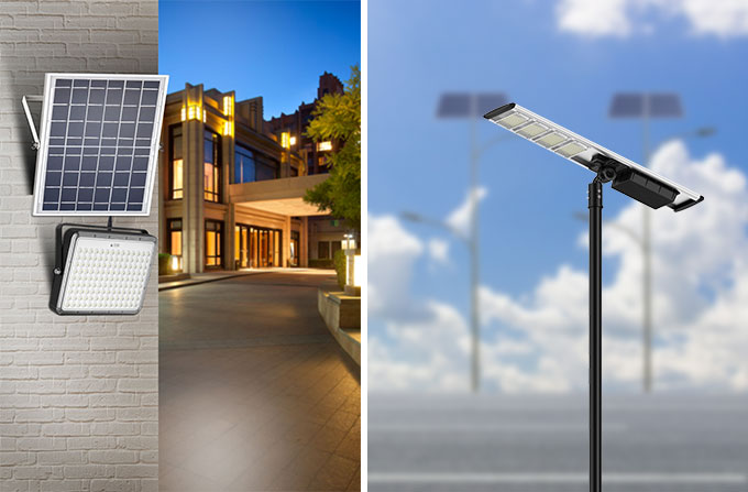 Quale è meglio, luci a LED o solari?