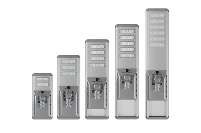 Lampione solare All-In-One