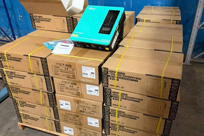 60 pezzi di inverter solari Anern EVO Series 6.2KW in Brasile