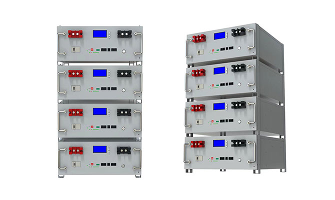 Video della batteria al litio montata su rack Anern