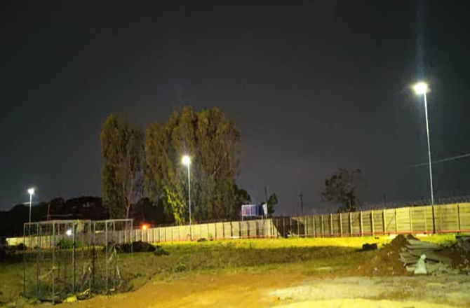 Lampade solari stradali Anern SLB 200W in Zimbabwe