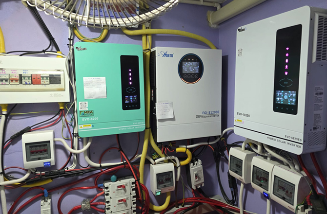 Inverter solari Anern EVO & FGI‑S con batteria al litio nelle Filippine