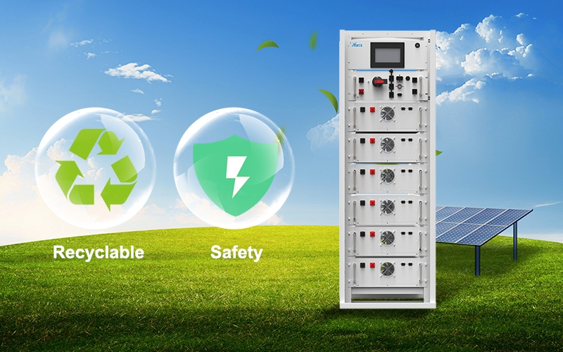 Vantaggi della batteria al litio commerciale ad alta tensione da 60KWH 30KW