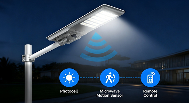 Advantages of Smart Sensor All-In-One Solar Street Light(SLP) - 翻译中...