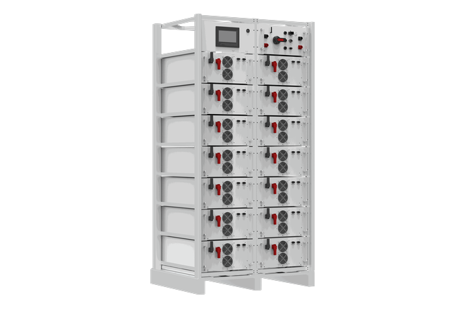Batteria solare commerciale ad alta tensione da 215KWH 100KW