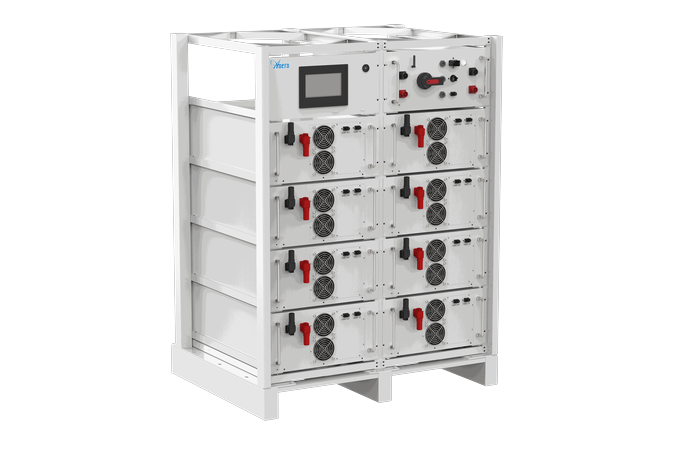 Batteria al litio ad alta tensione commerciale da 114 kWh e 50 kW